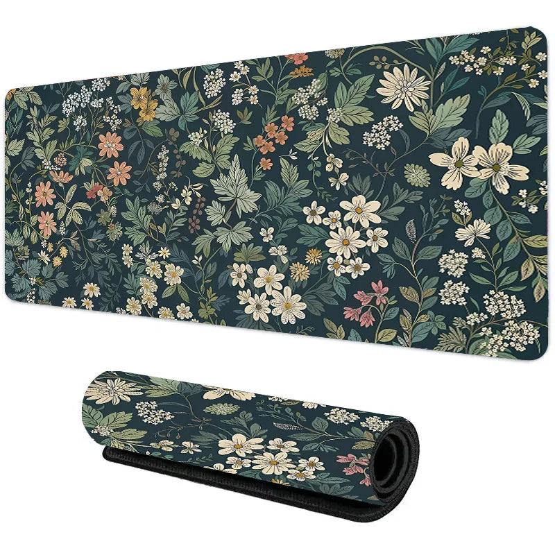 Tapis de souris 1000x500 Wild Garden — détail surface textile