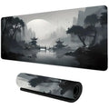 Tapis de souris 900x400 Silent Temple — détail surface textile