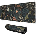 Tapis de souris 1000x500 Dark Bloom — détail surface textile