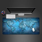 Tapis de souris 900x400 Ocean Map — détail surface textile