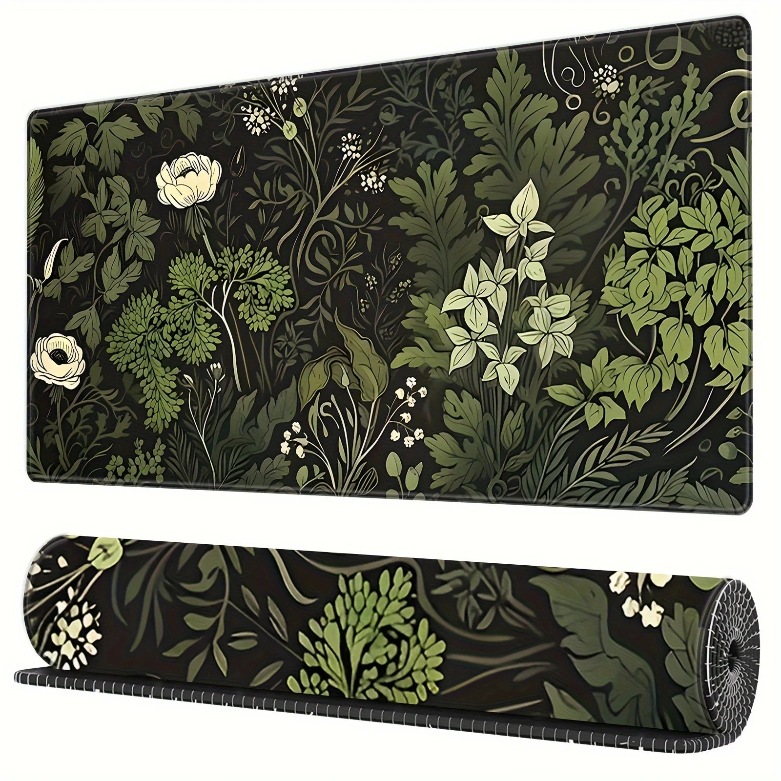 Vue detail tapis de souris Classic Bloom