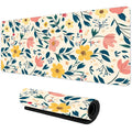 Tapis de souris XXL Jardin Lumière sur bureau — vue d’ensemble format 900x400