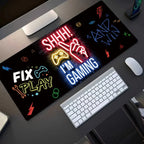 Vue detail tapis de souris Neon Play