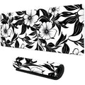 Tapis de souris 1000x500 Mono Bloom — détail surface textile
