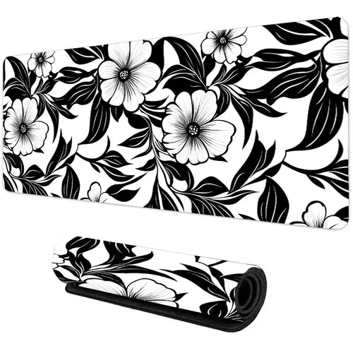 Tapis de souris 1000x500 Mono Bloom — détail surface textile