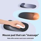 Vue detail tapis de souris Caramel Black