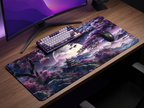 Tapis de souris Lunar Valley dans un setup premium, vue 1