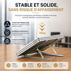 Support ordinateur portable confort
