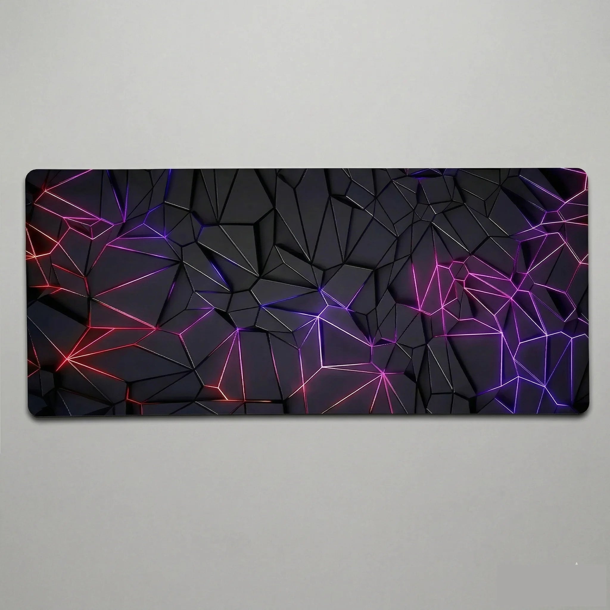 Tapis de souris 1000x500 neon fractures motifs éclairs