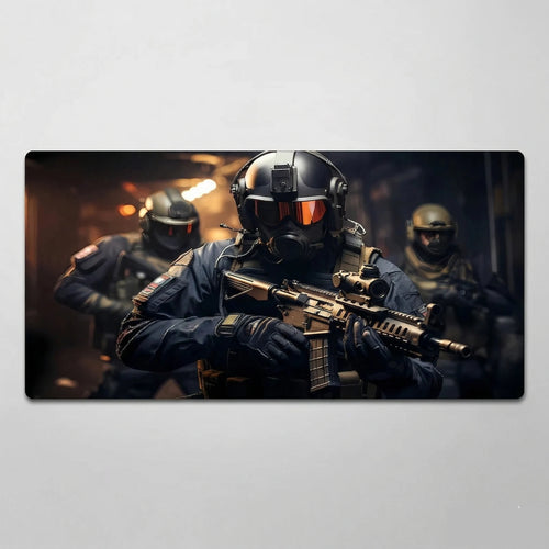 Tapis de souris 1000x500 hommes armés 