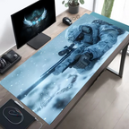 Tapis de souris 1000x500 sniper sur la neige