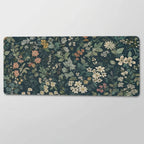 Tapis de souris 1000x500 à motifs floraux de couleurs
