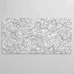 Tapis de souris Topo Lines