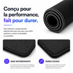 Tapis de souris design | Black Gold Marble