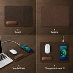 Tapis de souris cuir | Power Desk