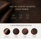 Tapis de souris en cuir caractéristiques