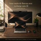 Tapis de souris cuir | Wireless Charge