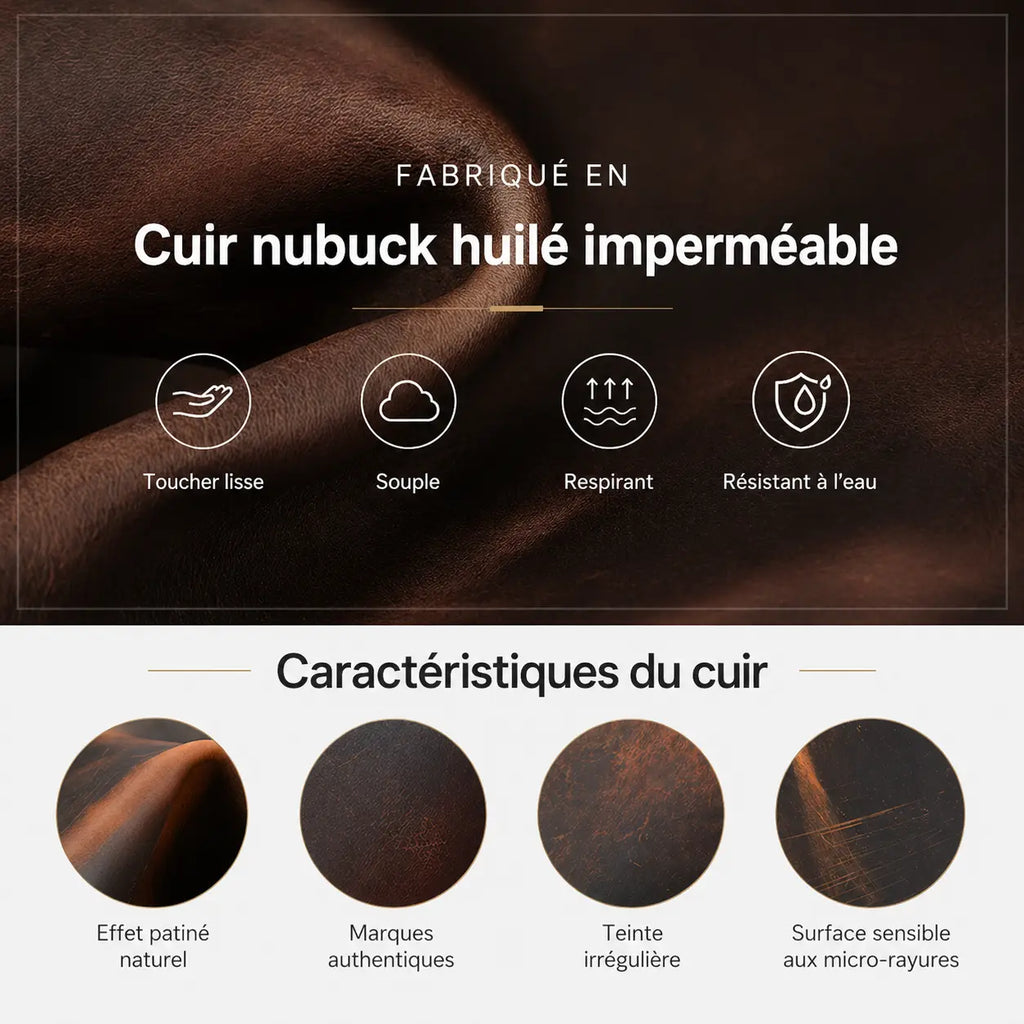 Tapis de souris cuir | Smart Desk