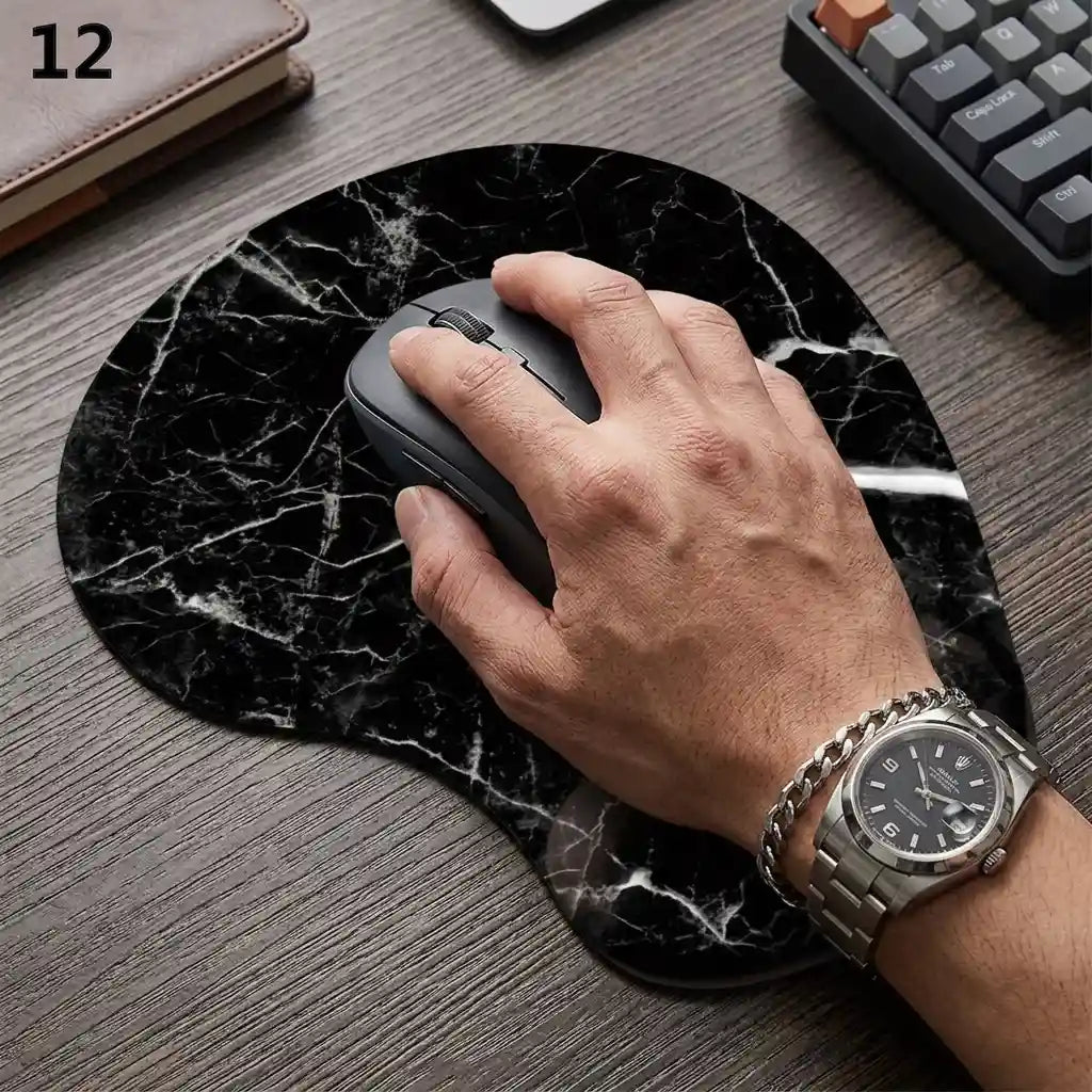 Tapis de souris ergonomique | Obsidian Vein