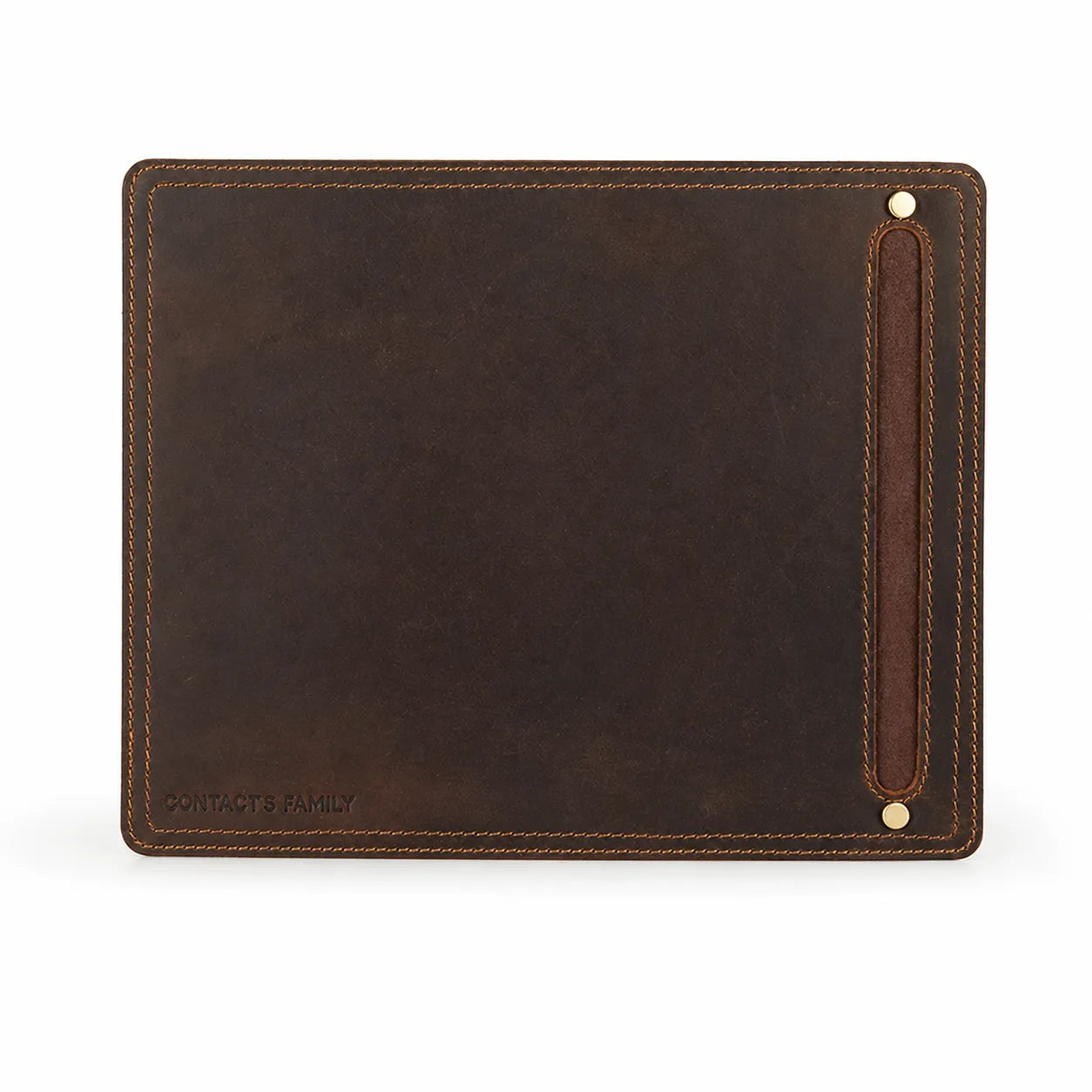Tapis de souris en cuir executive pad avec emplacement stylo