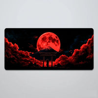 Tapis de souris japonais | Blood Moon Gate