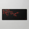 Tapis de souris noir | Crimson Sakura