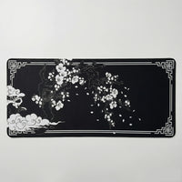 Tapis de souris noir et blanc | Sakura Frame