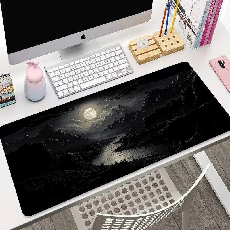 Vue detail tapis de souris Night Valley