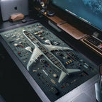 Vue detail tapis de souris Airframe Build