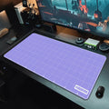 Vue detail tapis de souris Blueprint Grid