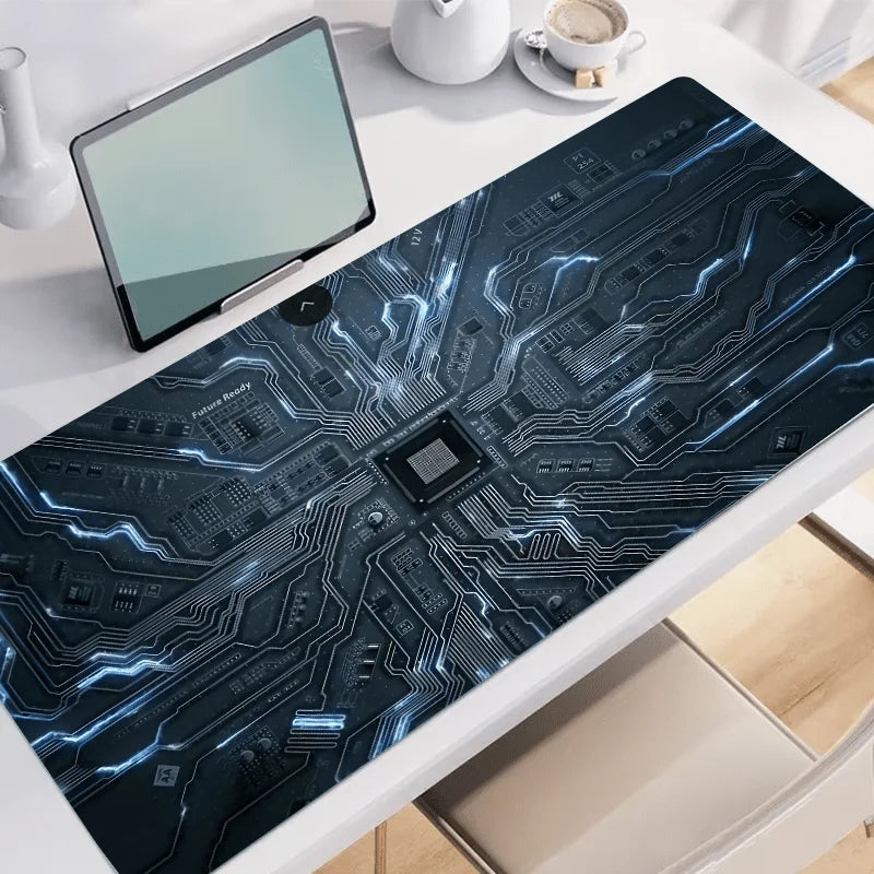 Vue detail tapis de souris Circuit Core