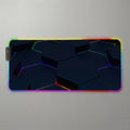 Tapis de souris RGB hexagones 3d