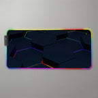 Tapis de souris RGB hexagones 3d
