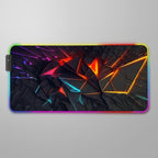 Tapis de souris rgb lumineux colorées motifs néons