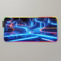 Tapis de souris RGB avec logo neon