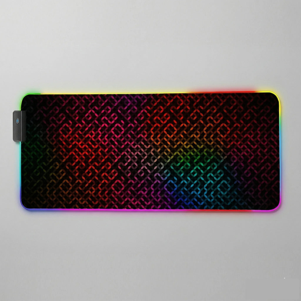 Tapis de souris grilles colorées