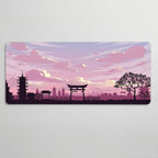 Tapis de souris Pink Horizon