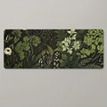 Tapis de souris vert forest bloom motifs fleurs