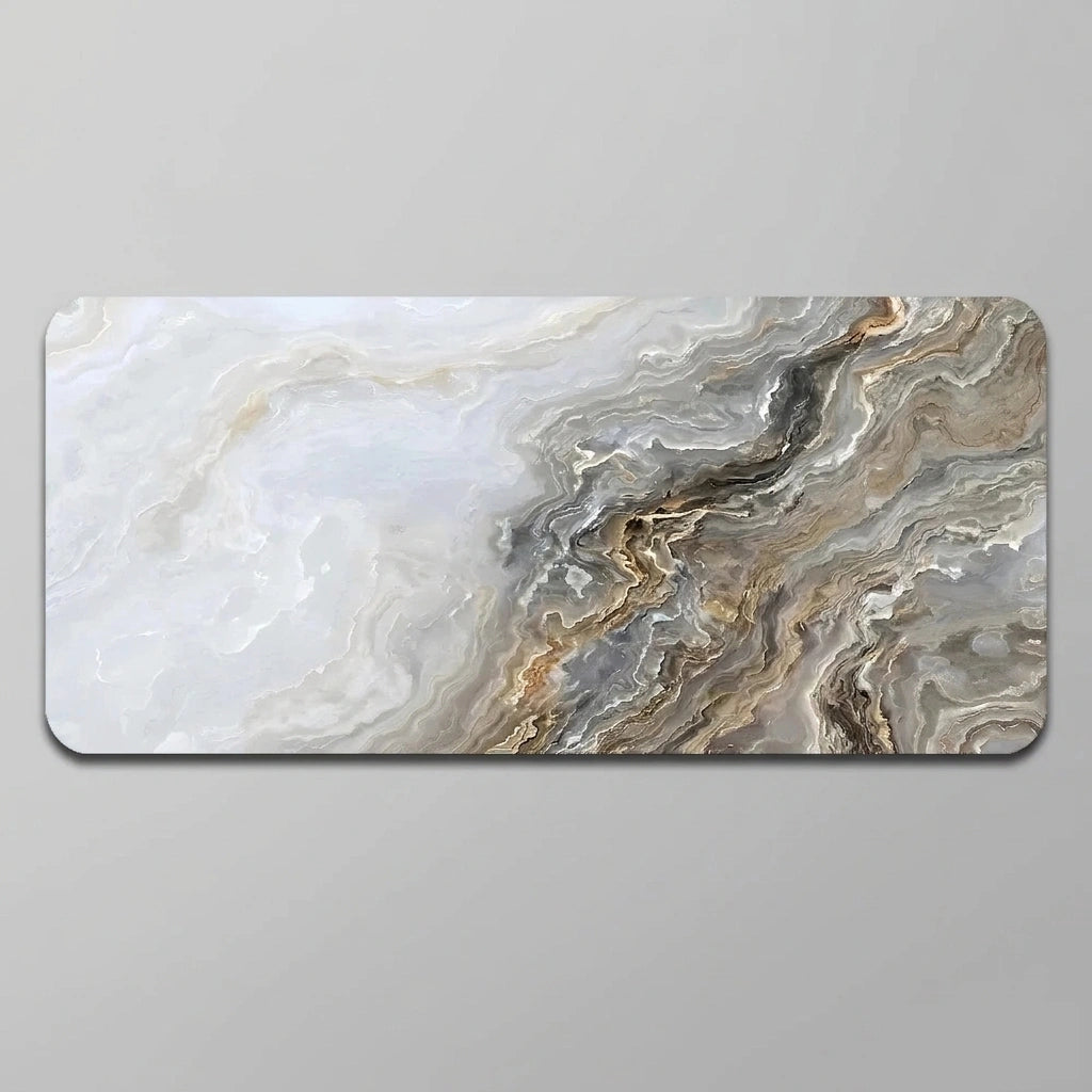 Tapis de souris White Marble