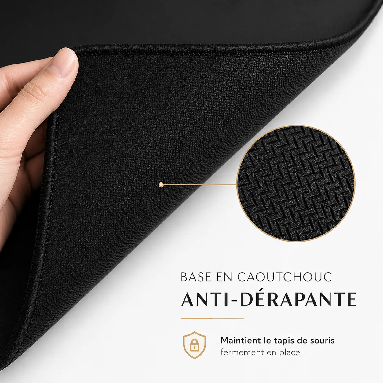 Tapis de souris XXL | Hexa Pulse Blue