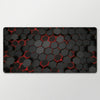 Tapis de souris XXL | Hexa Core Red
