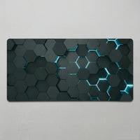 Tapis de souris XXL | Hexa Pulse Blue