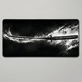 Tapis de souris XXL katana qui transperce une vague d'eau